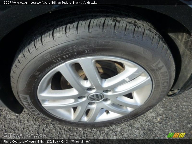 Black / Anthracite 2007 Volkswagen Jetta Wolfsburg Edition Sedan