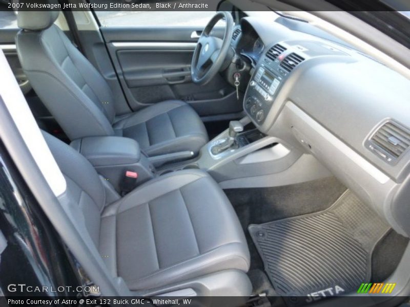 Black / Anthracite 2007 Volkswagen Jetta Wolfsburg Edition Sedan
