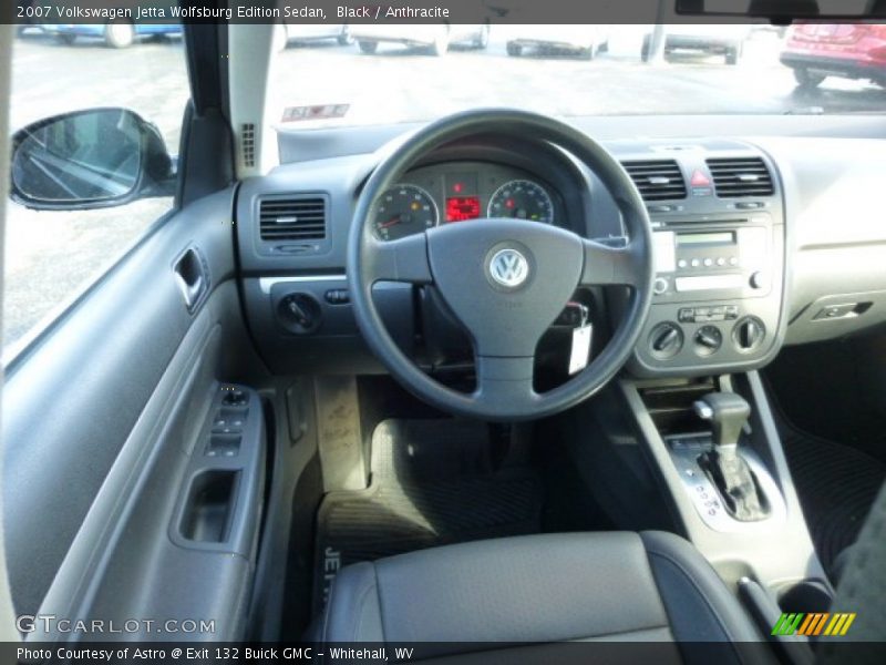 Black / Anthracite 2007 Volkswagen Jetta Wolfsburg Edition Sedan