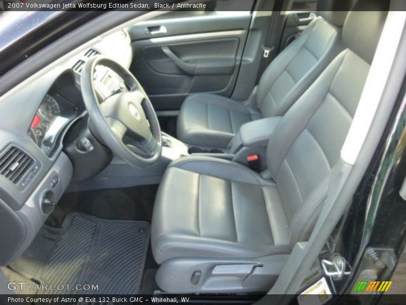 Black / Anthracite 2007 Volkswagen Jetta Wolfsburg Edition Sedan