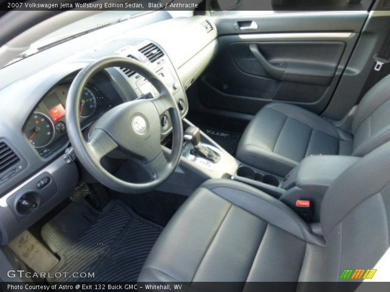 Black / Anthracite 2007 Volkswagen Jetta Wolfsburg Edition Sedan