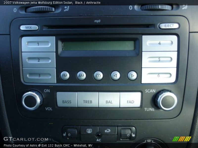 Black / Anthracite 2007 Volkswagen Jetta Wolfsburg Edition Sedan