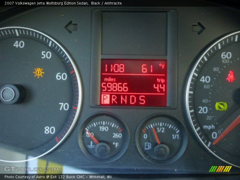 Black / Anthracite 2007 Volkswagen Jetta Wolfsburg Edition Sedan
