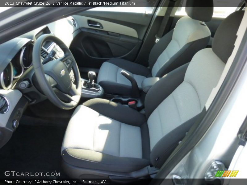 Front Seat of 2013 Cruze LS