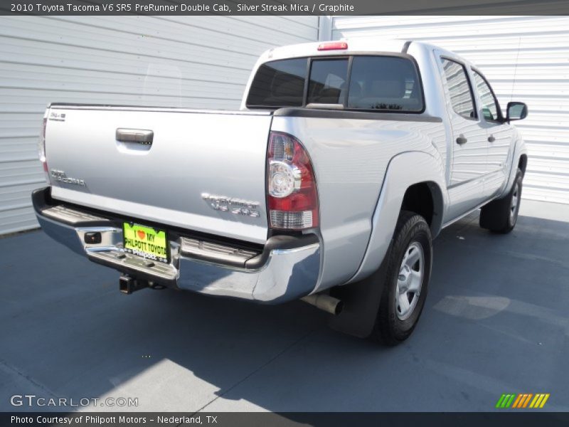Silver Streak Mica / Graphite 2010 Toyota Tacoma V6 SR5 PreRunner Double Cab