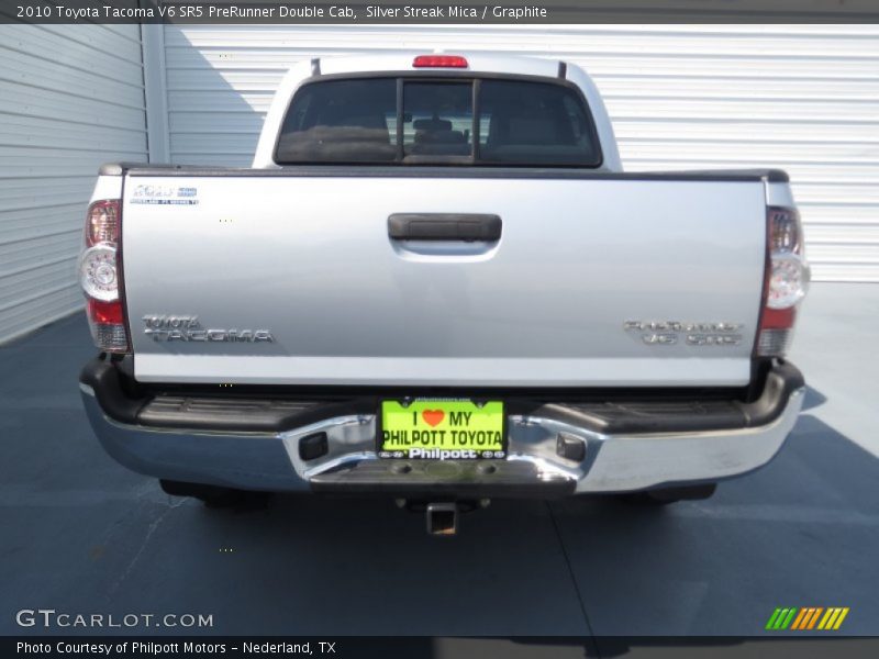 Silver Streak Mica / Graphite 2010 Toyota Tacoma V6 SR5 PreRunner Double Cab