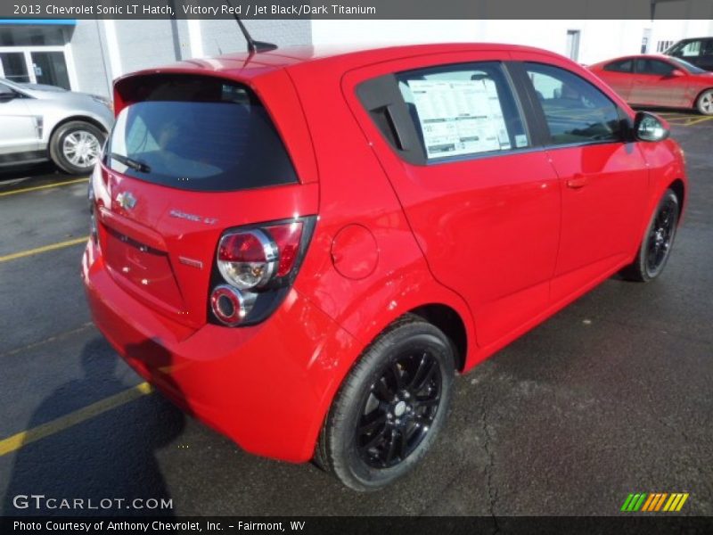  2013 Sonic LT Hatch Victory Red