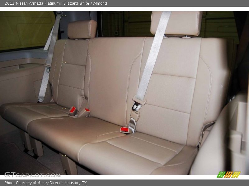 Blizzard White / Almond 2012 Nissan Armada Platinum