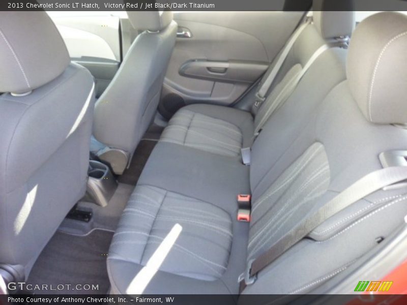 Rear Seat of 2013 Sonic LT Hatch