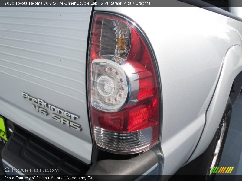 Silver Streak Mica / Graphite 2010 Toyota Tacoma V6 SR5 PreRunner Double Cab