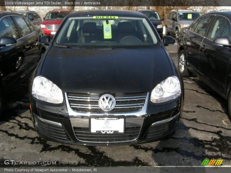 Black Uni / Anthracite 2009 Volkswagen Jetta TDI Sedan