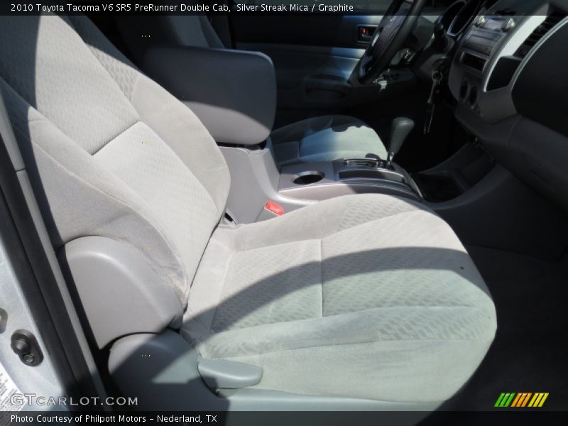 Silver Streak Mica / Graphite 2010 Toyota Tacoma V6 SR5 PreRunner Double Cab