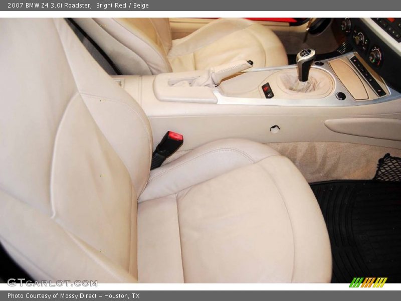 Bright Red / Beige 2007 BMW Z4 3.0i Roadster