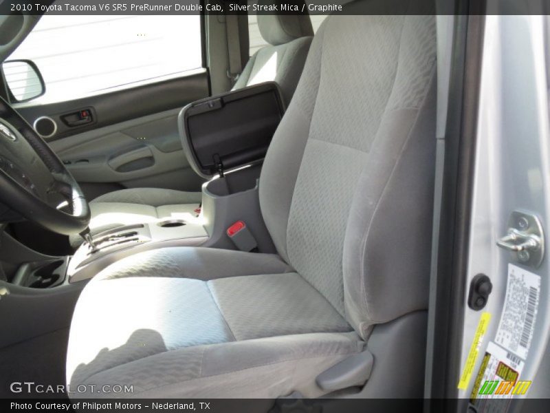 Silver Streak Mica / Graphite 2010 Toyota Tacoma V6 SR5 PreRunner Double Cab