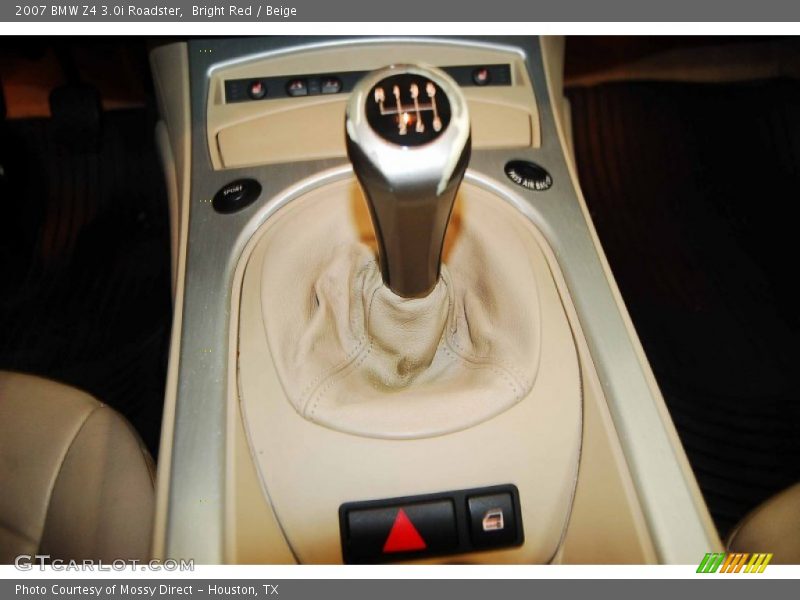  2007 Z4 3.0i Roadster 6 Speed Automatic Shifter