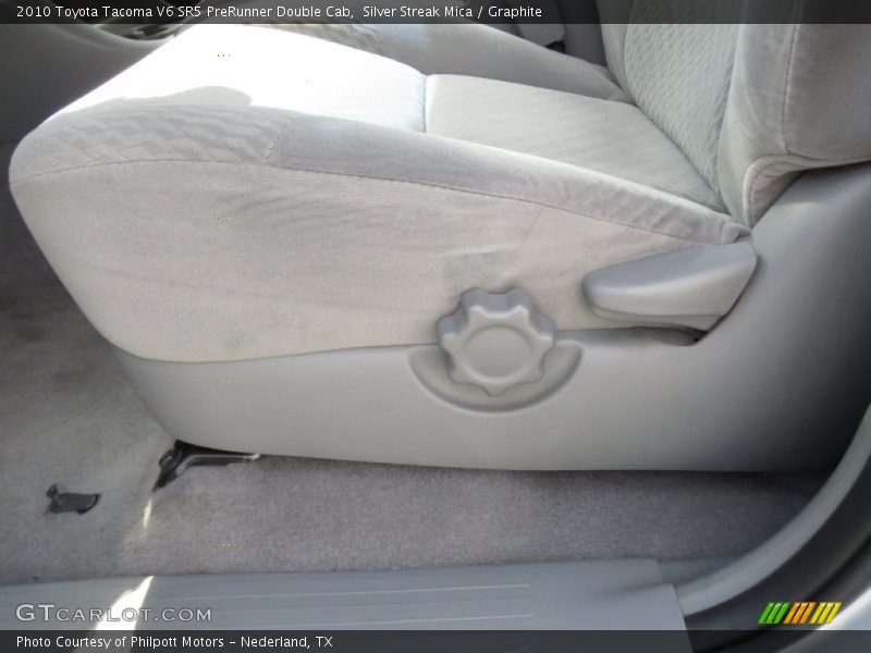 Silver Streak Mica / Graphite 2010 Toyota Tacoma V6 SR5 PreRunner Double Cab