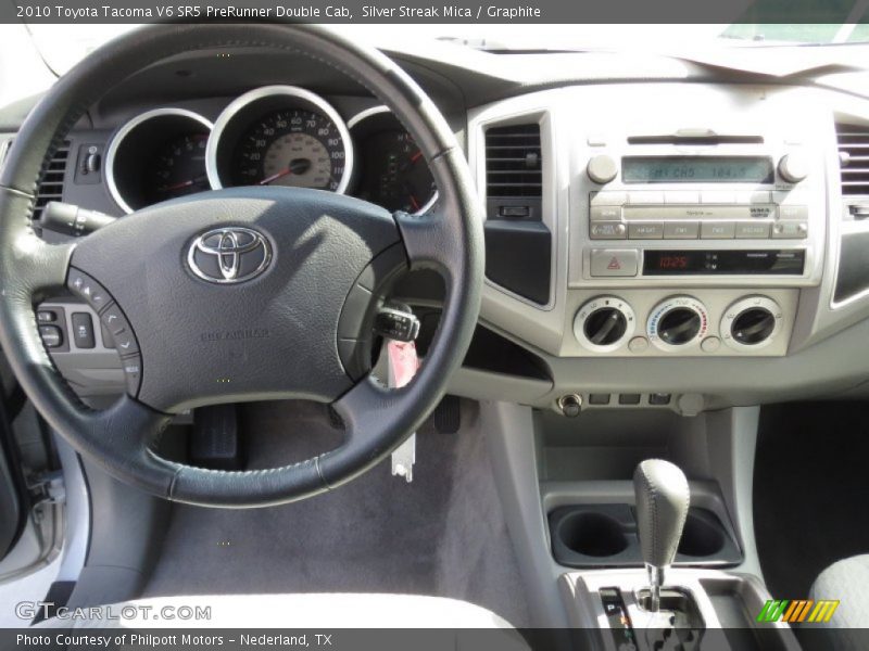 Silver Streak Mica / Graphite 2010 Toyota Tacoma V6 SR5 PreRunner Double Cab