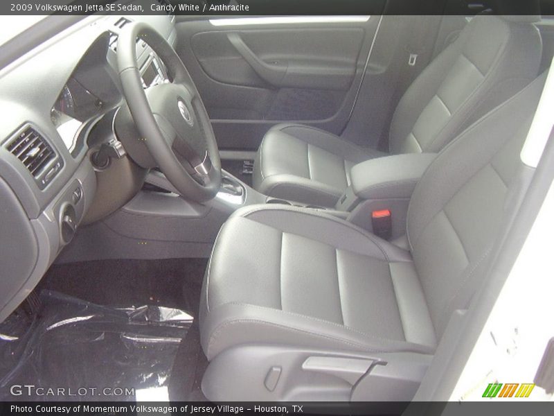 Candy White / Anthracite 2009 Volkswagen Jetta SE Sedan