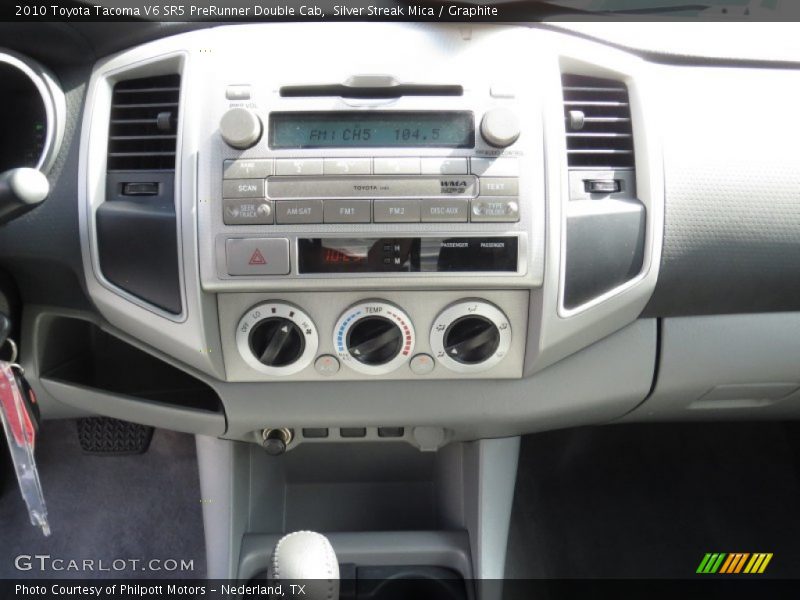 Silver Streak Mica / Graphite 2010 Toyota Tacoma V6 SR5 PreRunner Double Cab