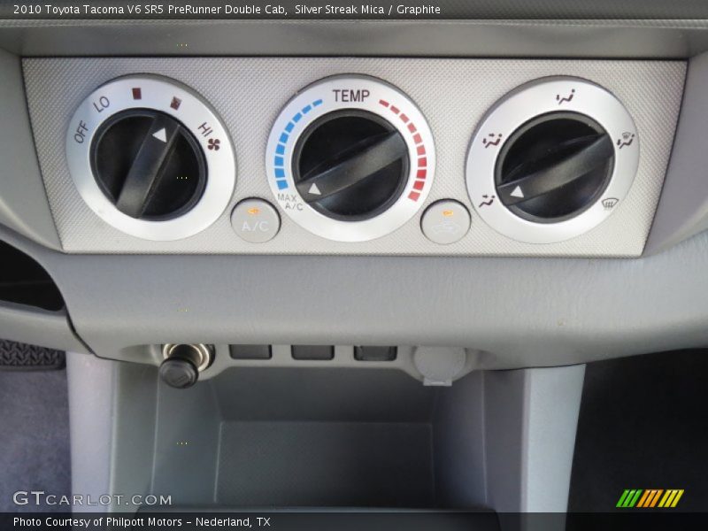 Silver Streak Mica / Graphite 2010 Toyota Tacoma V6 SR5 PreRunner Double Cab