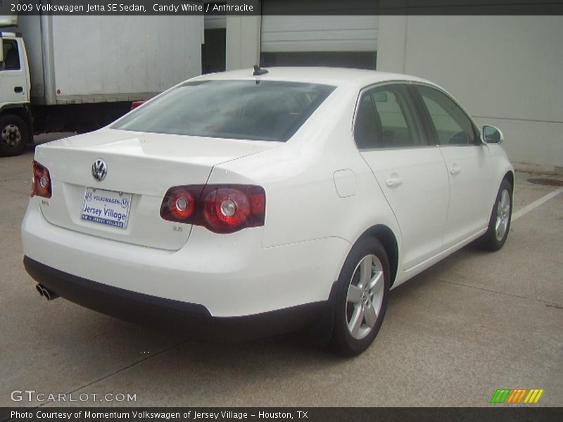 Candy White / Anthracite 2009 Volkswagen Jetta SE Sedan