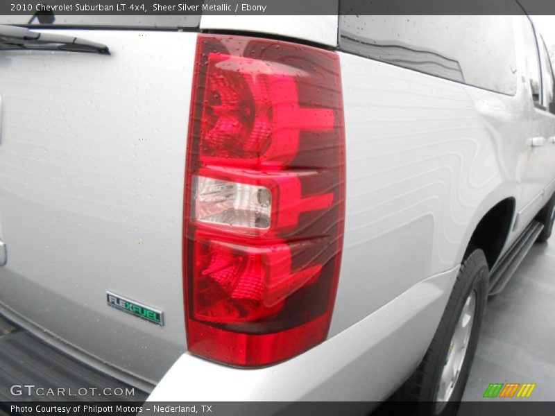 Sheer Silver Metallic / Ebony 2010 Chevrolet Suburban LT 4x4