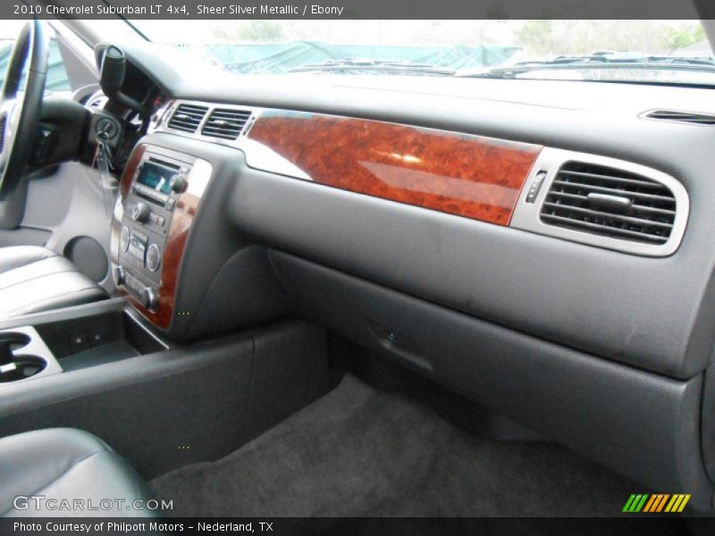 Sheer Silver Metallic / Ebony 2010 Chevrolet Suburban LT 4x4