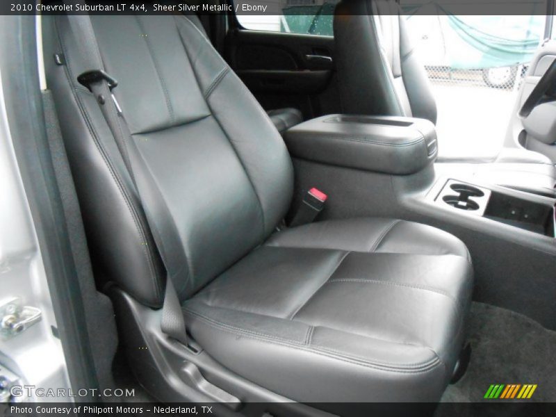 Sheer Silver Metallic / Ebony 2010 Chevrolet Suburban LT 4x4