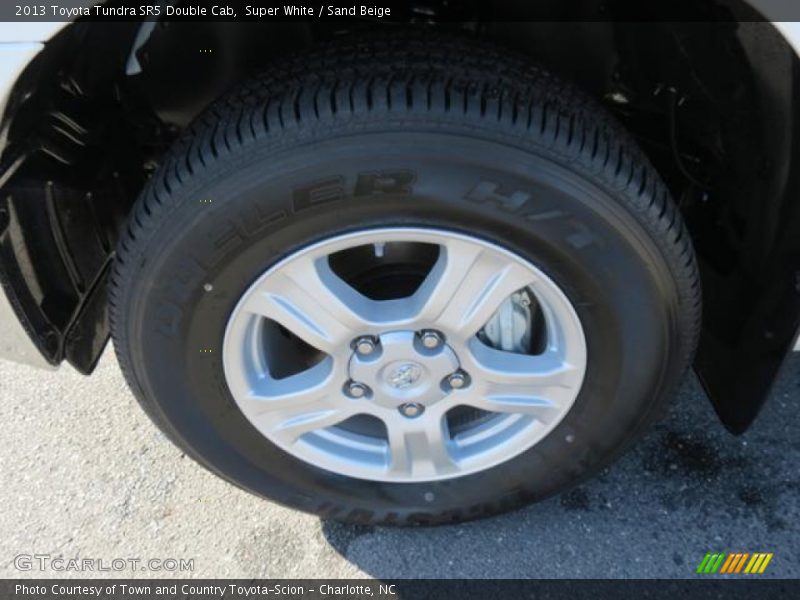 Super White / Sand Beige 2013 Toyota Tundra SR5 Double Cab