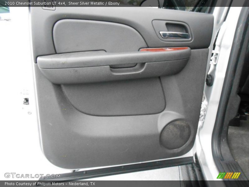 Sheer Silver Metallic / Ebony 2010 Chevrolet Suburban LT 4x4