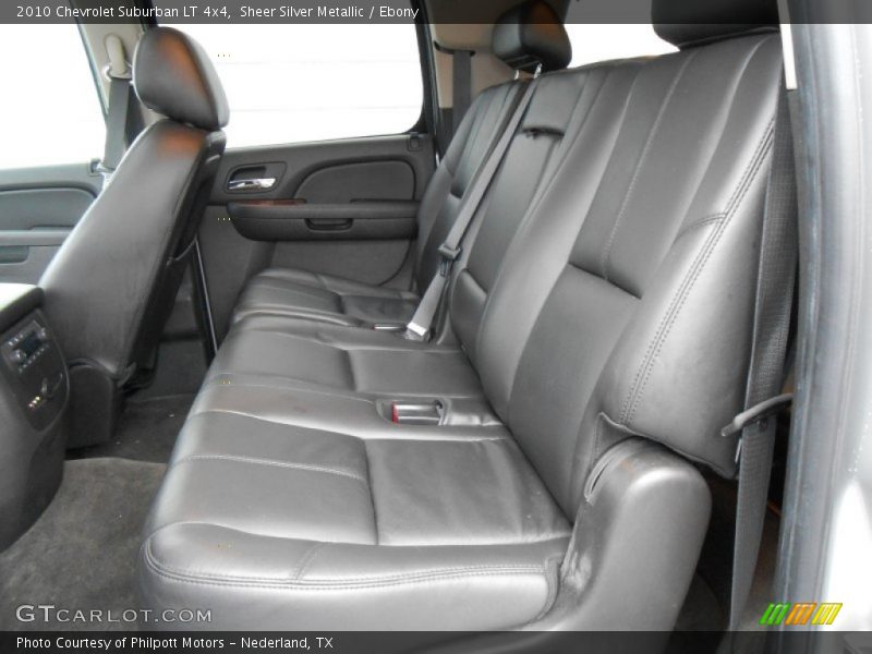 Sheer Silver Metallic / Ebony 2010 Chevrolet Suburban LT 4x4