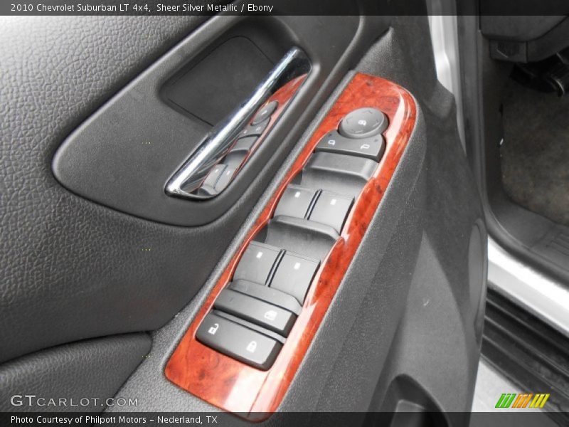 Sheer Silver Metallic / Ebony 2010 Chevrolet Suburban LT 4x4