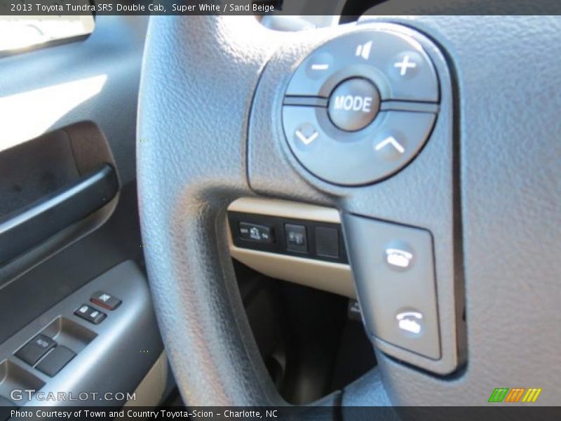 Super White / Sand Beige 2013 Toyota Tundra SR5 Double Cab