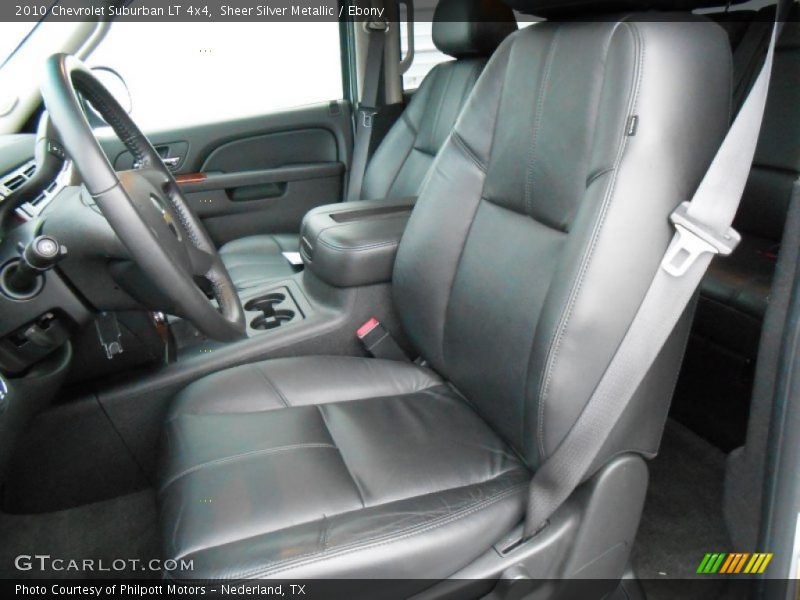 Sheer Silver Metallic / Ebony 2010 Chevrolet Suburban LT 4x4