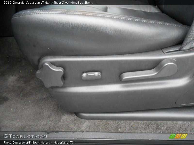 Sheer Silver Metallic / Ebony 2010 Chevrolet Suburban LT 4x4