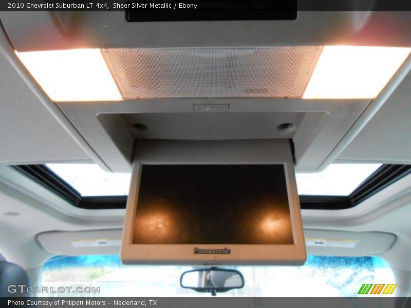 Sheer Silver Metallic / Ebony 2010 Chevrolet Suburban LT 4x4