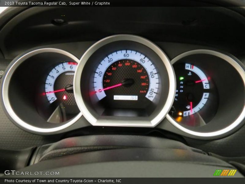 Super White / Graphite 2013 Toyota Tacoma Regular Cab