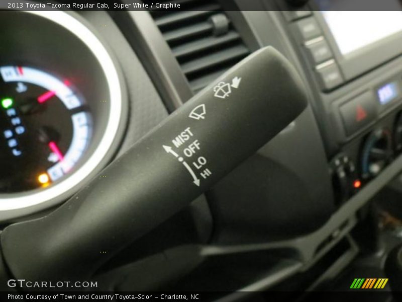 Super White / Graphite 2013 Toyota Tacoma Regular Cab