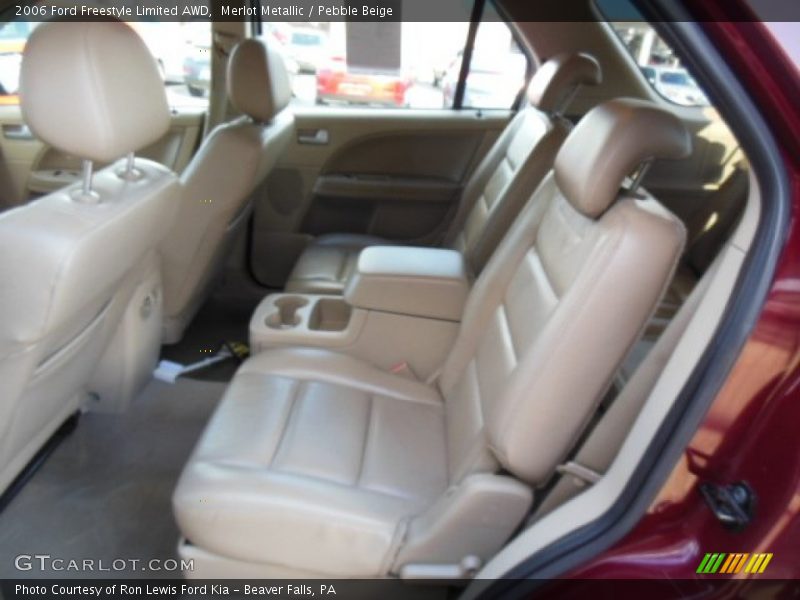 Rear Seat of 2006 Freestyle Limited AWD