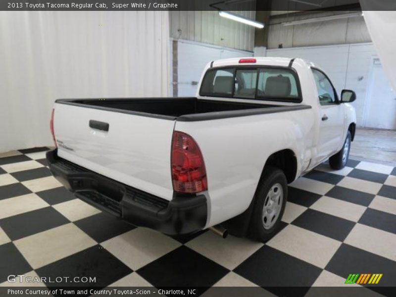 Super White / Graphite 2013 Toyota Tacoma Regular Cab