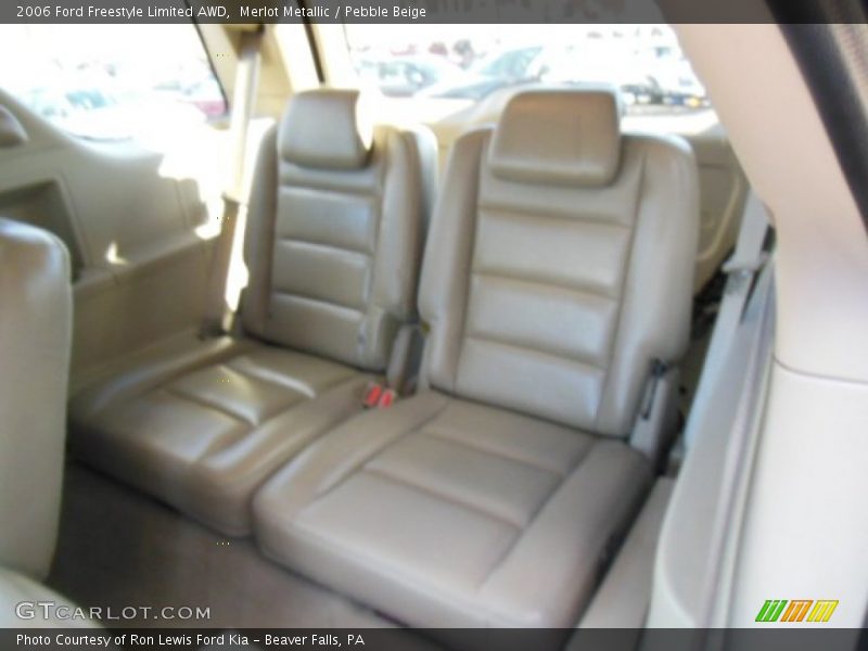 Rear Seat of 2006 Freestyle Limited AWD