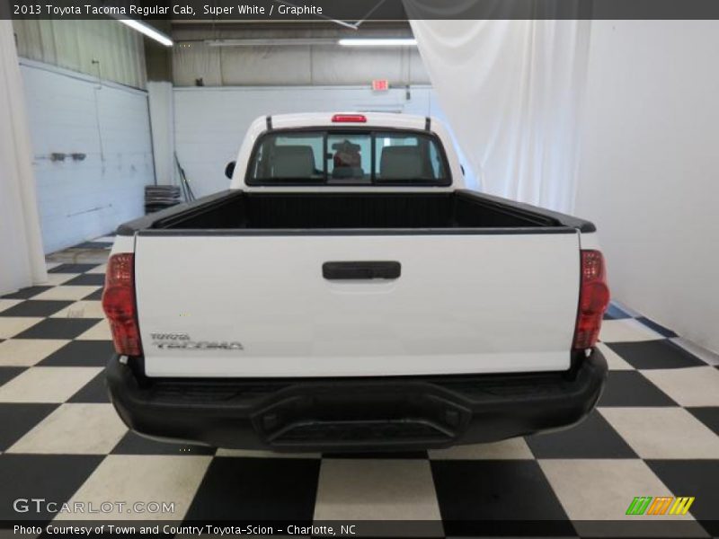Super White / Graphite 2013 Toyota Tacoma Regular Cab