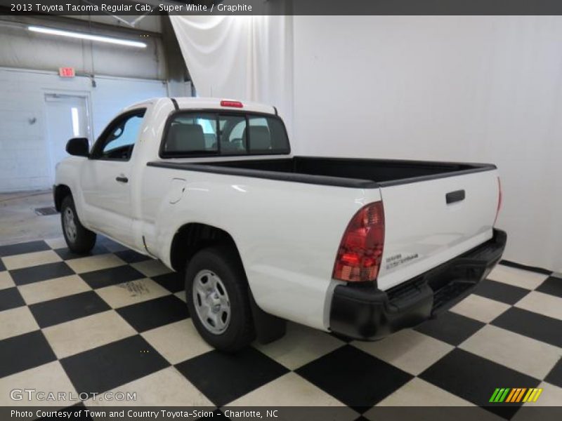 Super White / Graphite 2013 Toyota Tacoma Regular Cab