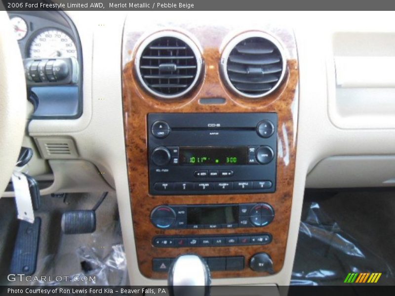 Controls of 2006 Freestyle Limited AWD