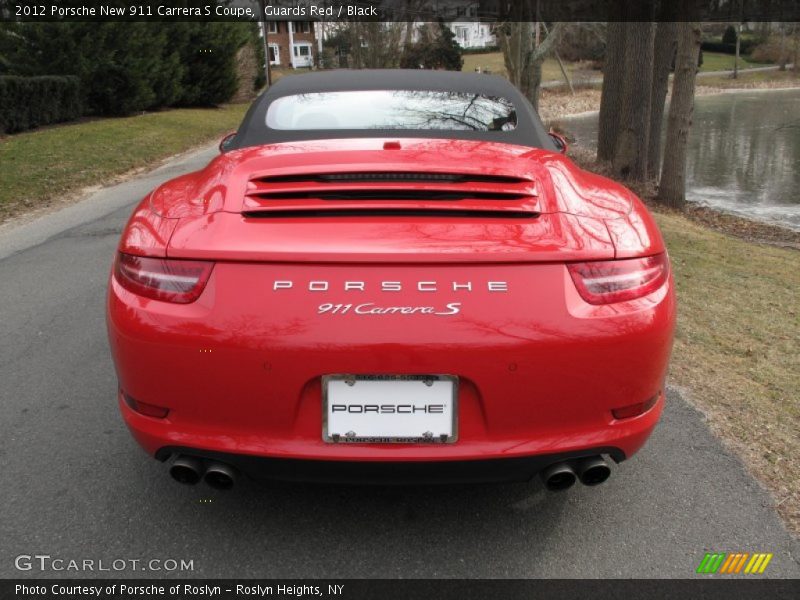Guards Red / Black 2012 Porsche New 911 Carrera S Coupe