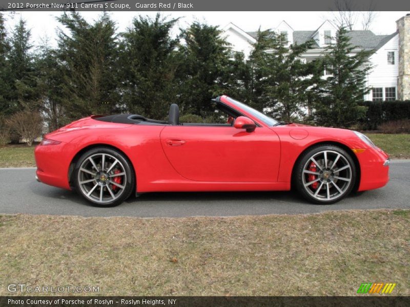  2012 New 911 Carrera S Coupe Guards Red