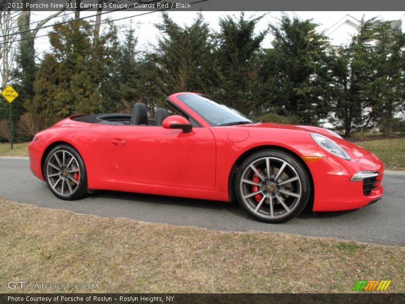 Guards Red / Black 2012 Porsche New 911 Carrera S Coupe