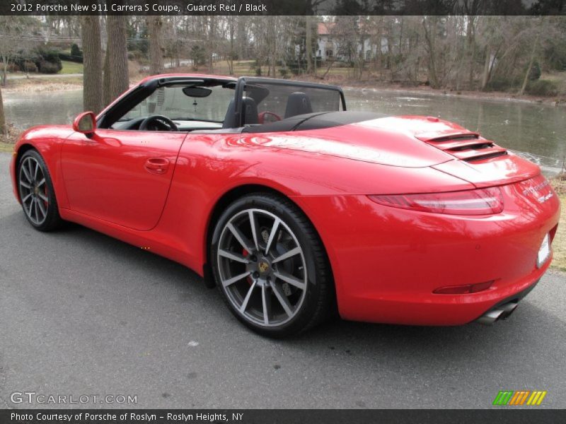 Guards Red / Black 2012 Porsche New 911 Carrera S Coupe