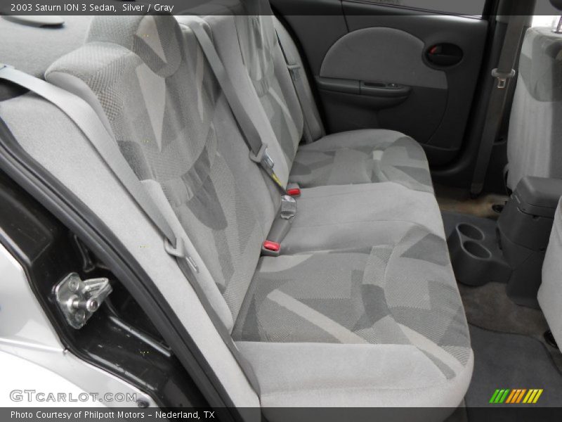 Silver / Gray 2003 Saturn ION 3 Sedan
