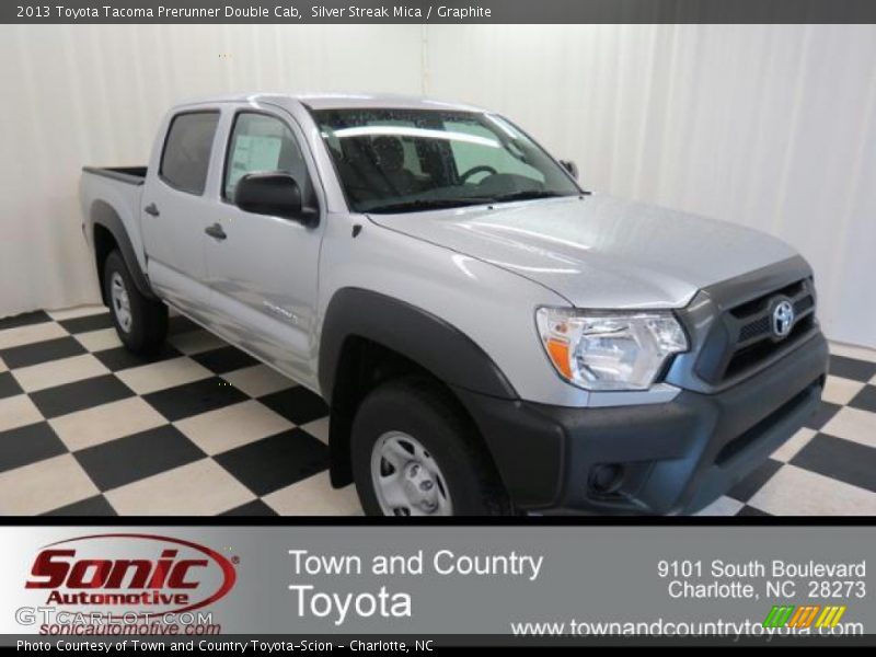 Silver Streak Mica / Graphite 2013 Toyota Tacoma Prerunner Double Cab